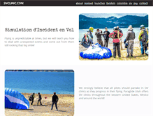 Tablet Screenshot of paraglideutah.com
